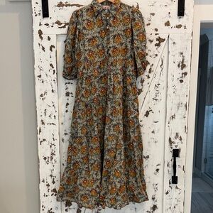 Victoria Dunn Floral Print Women's Dress